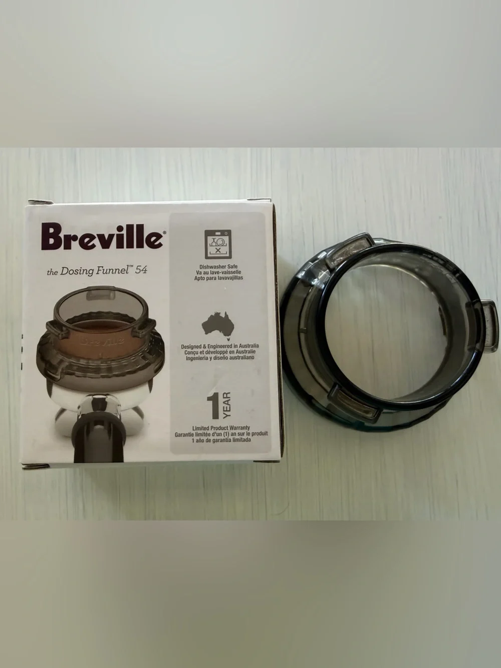 OEM Breville 54mm Espresso Dosing Funnel BEA201 Excellent Condition